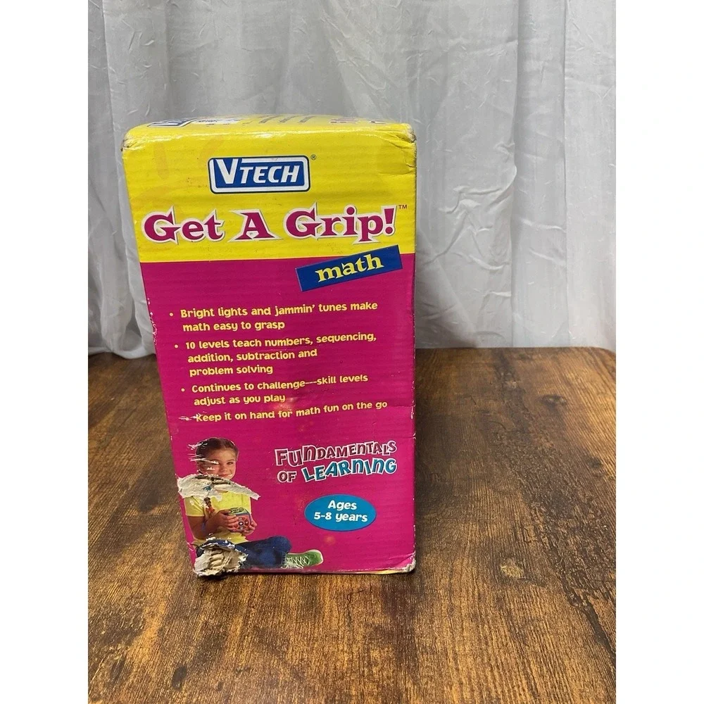 VTech Get A Grip Math Fundamentals of Learning‎ Toy for Kids Ages 5-8
